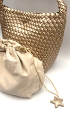 The Weave Medium Metallic Bronze