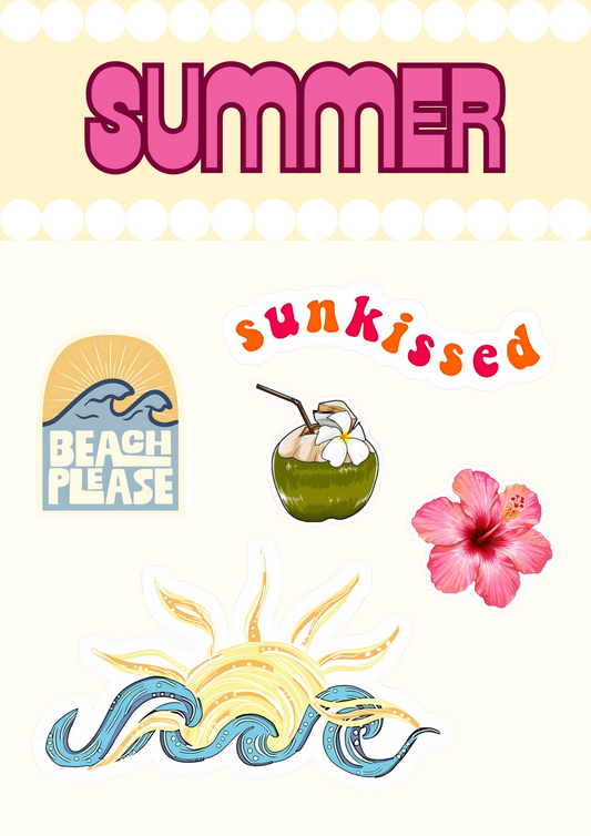 Summer Sticker Sheet
