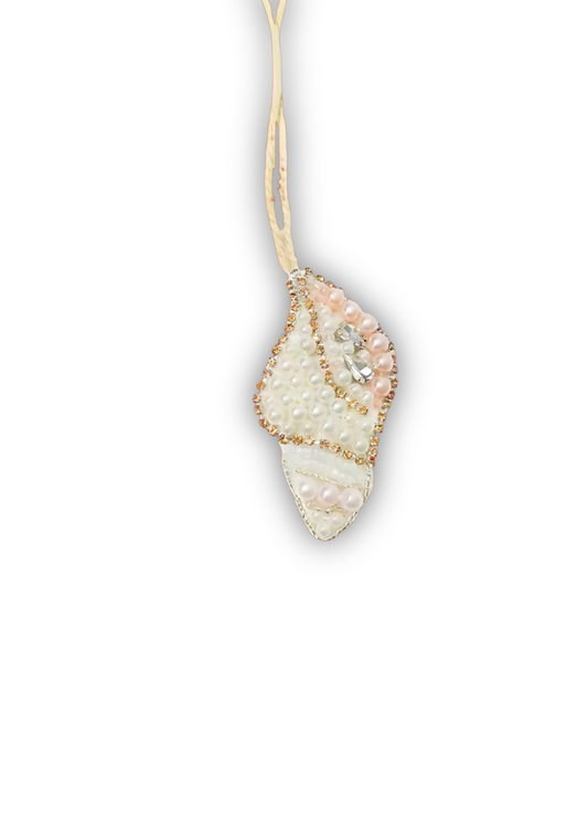 White Shell Charm