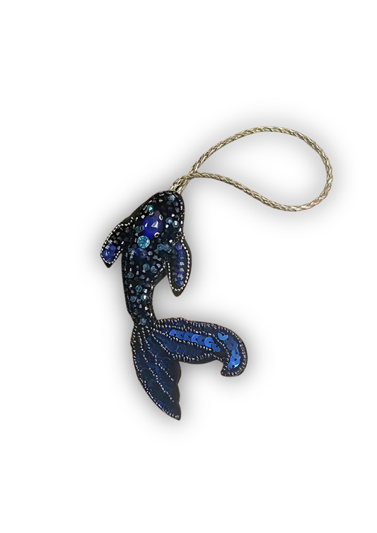 Blue Fish Charm
