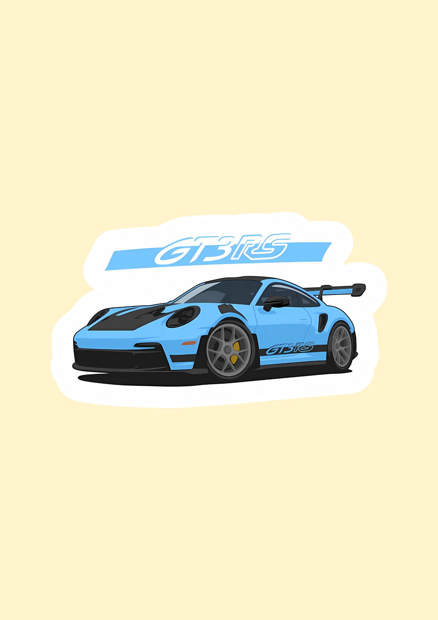 Porsche 911 GT3 RS Miami Blue