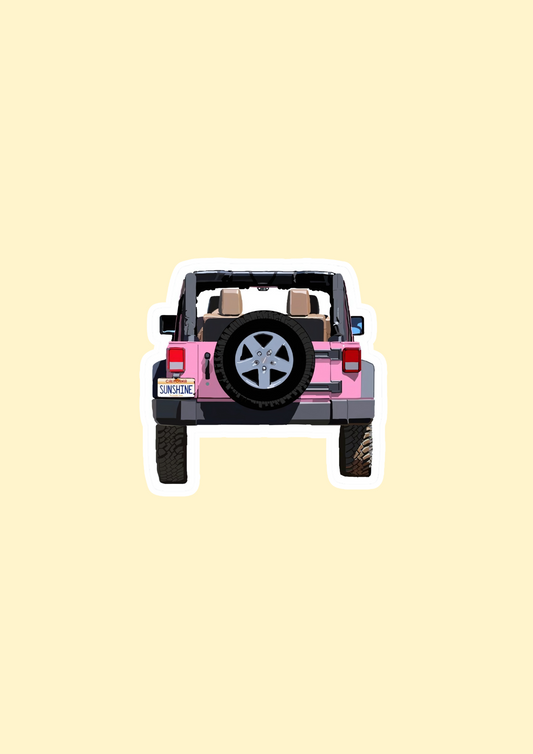 Jeep Wrangler Pink