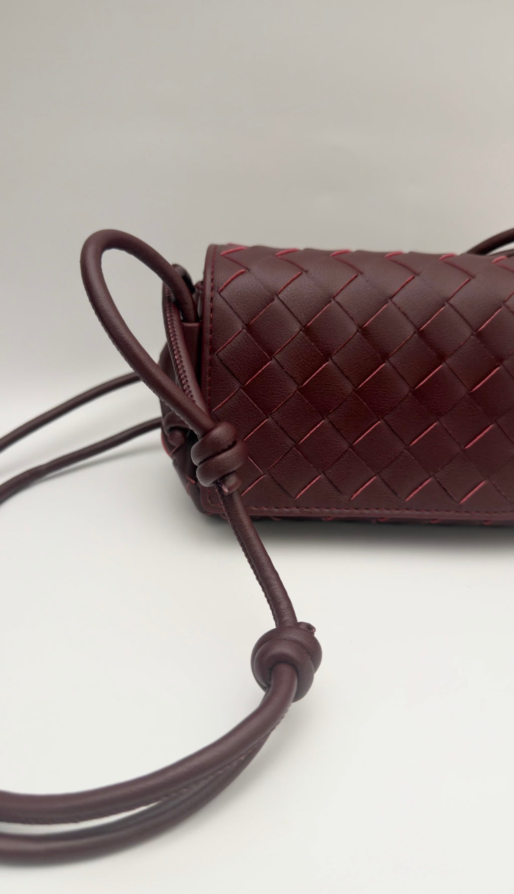 Seren Classic Flap Bag Garnet