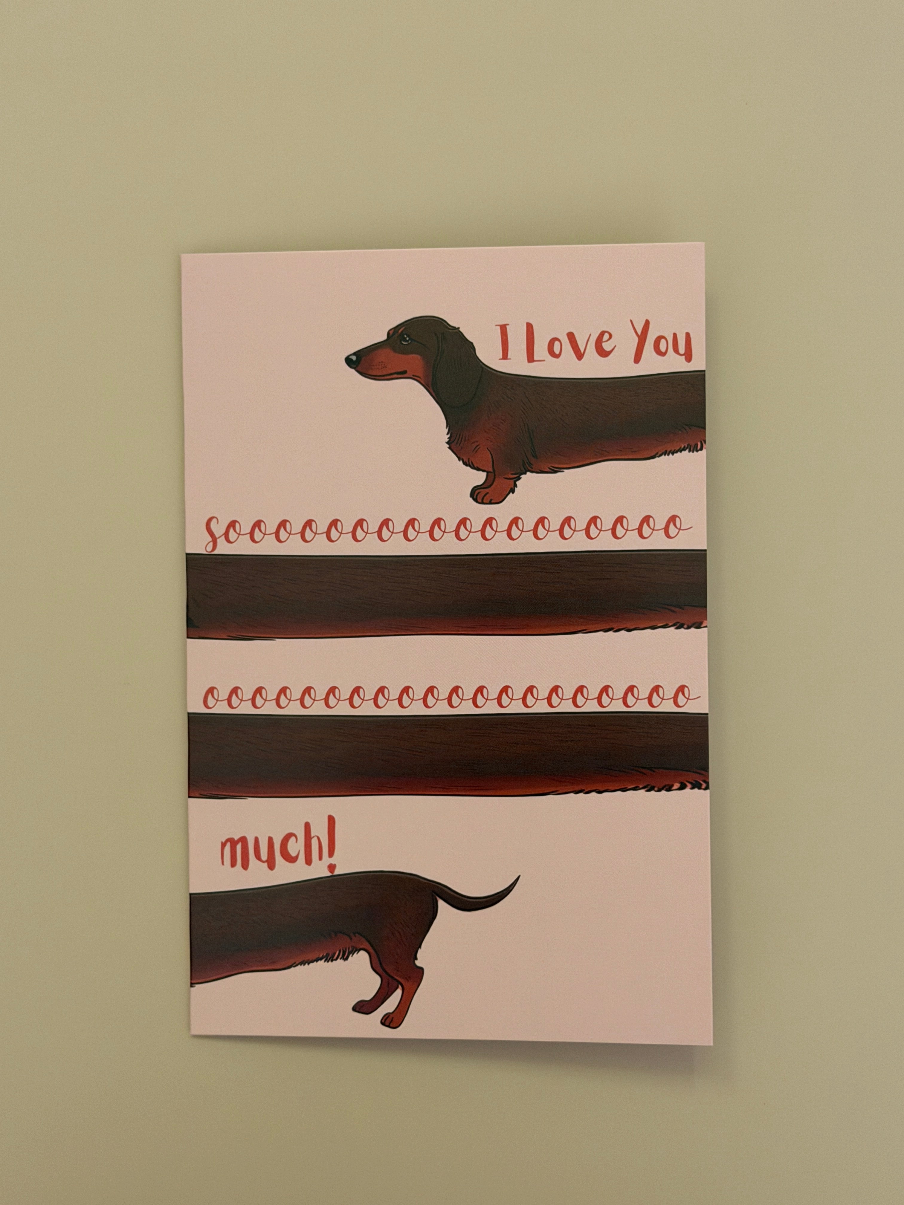 Fold message card #6
