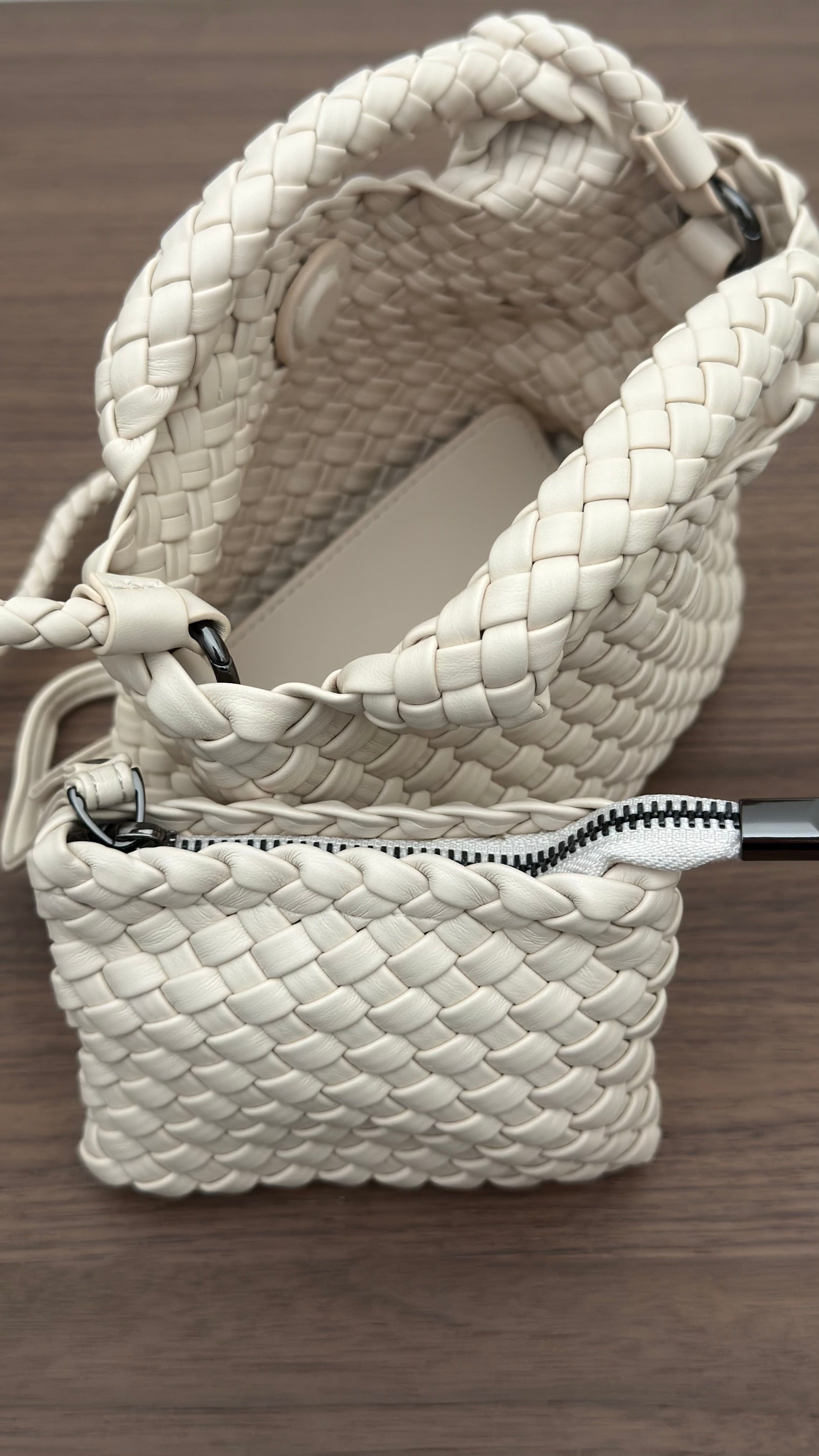 The Weave Mini ivory