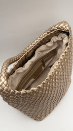 The Weave Medium Metallic Bronze
