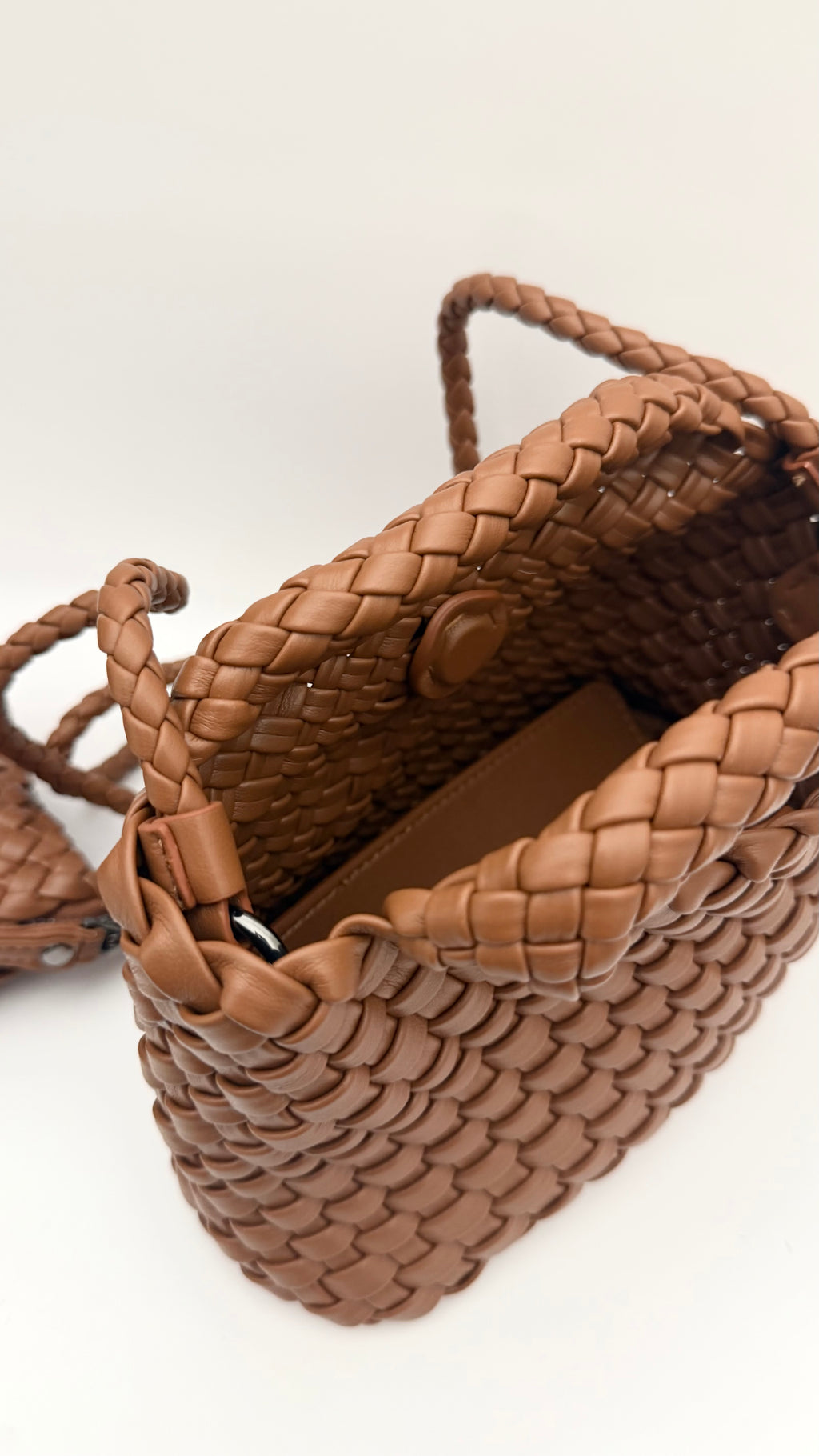 The Weave Mini Brown