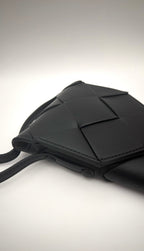 Seren Flap Phone Pouch Black x Taupe