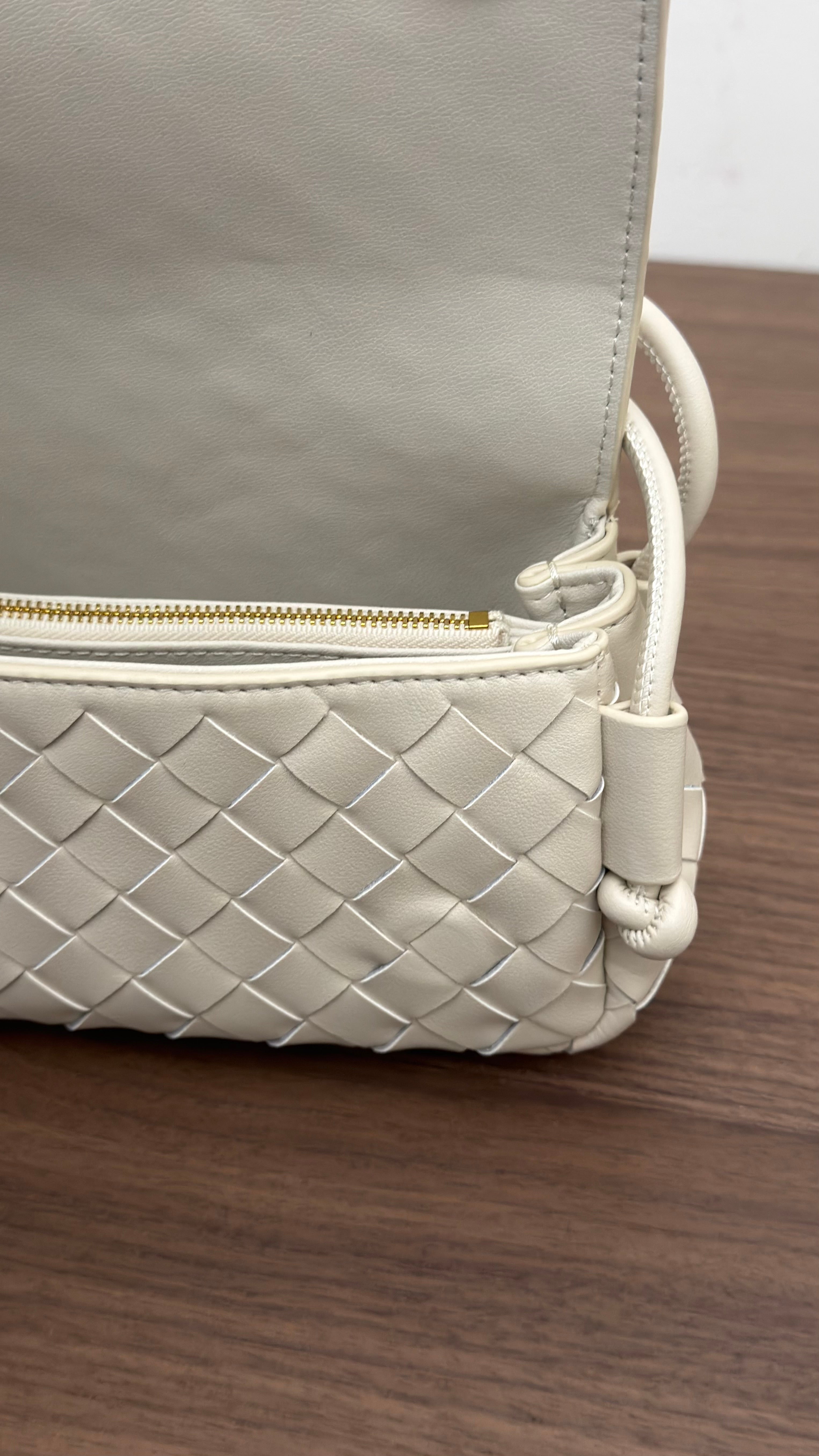 Seren Classic Flap Bag Ivory