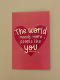Fold message card #5
