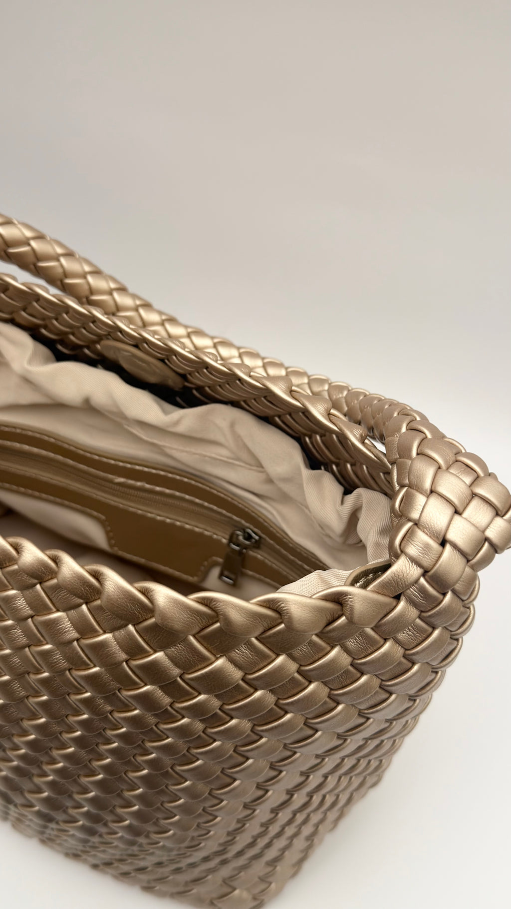 The Weave Medium Metallic Bronze