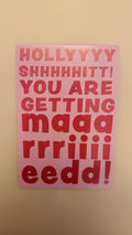 Fold message card #15