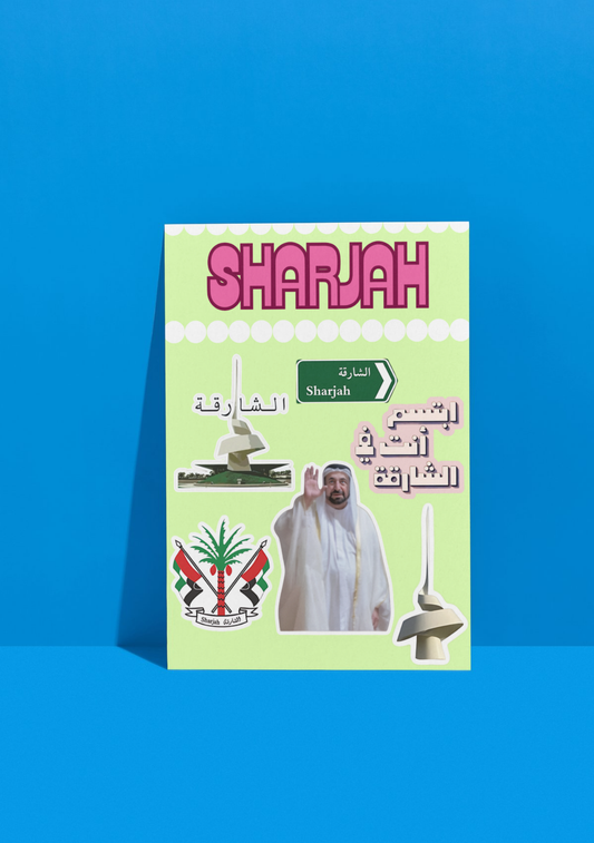 Sharjah Sticker Sheet