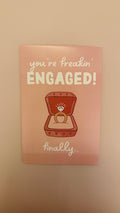 Fold message card #14