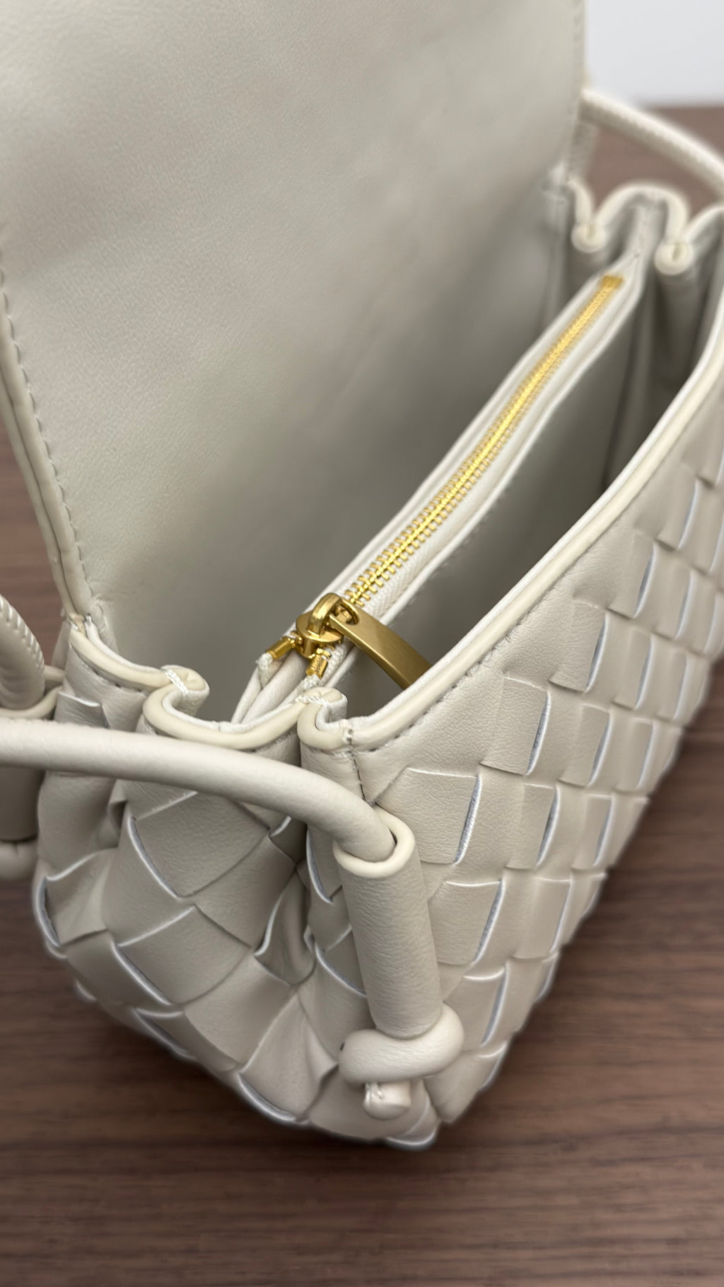 Seren Classic Flap Bag Ivory