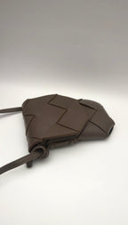 Seren Flap Phone Pouch Taupe x Black