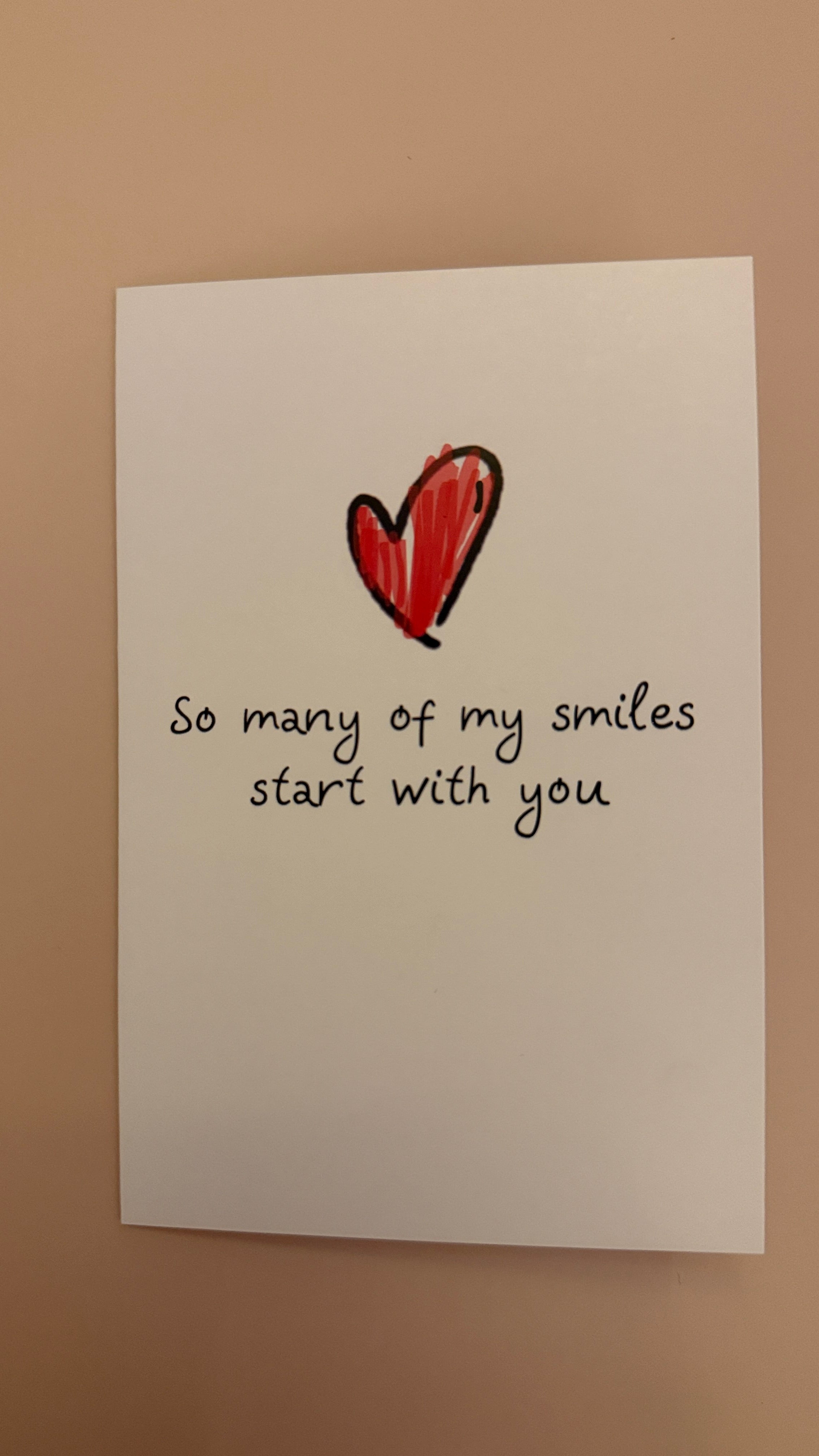 Fold message card #8