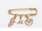Pink Seaside Charm Pin