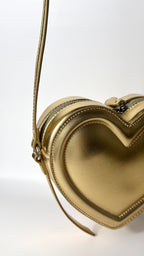 Metallic Gold heart