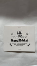 Happy Birthday Cake #2 Message Card