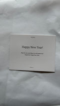 Happy New Year Message Card