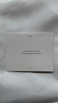 Qoute Message Card