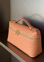 Aloura Ostrich Burnt Orange