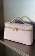Aloura Ostrich Pastel Pink