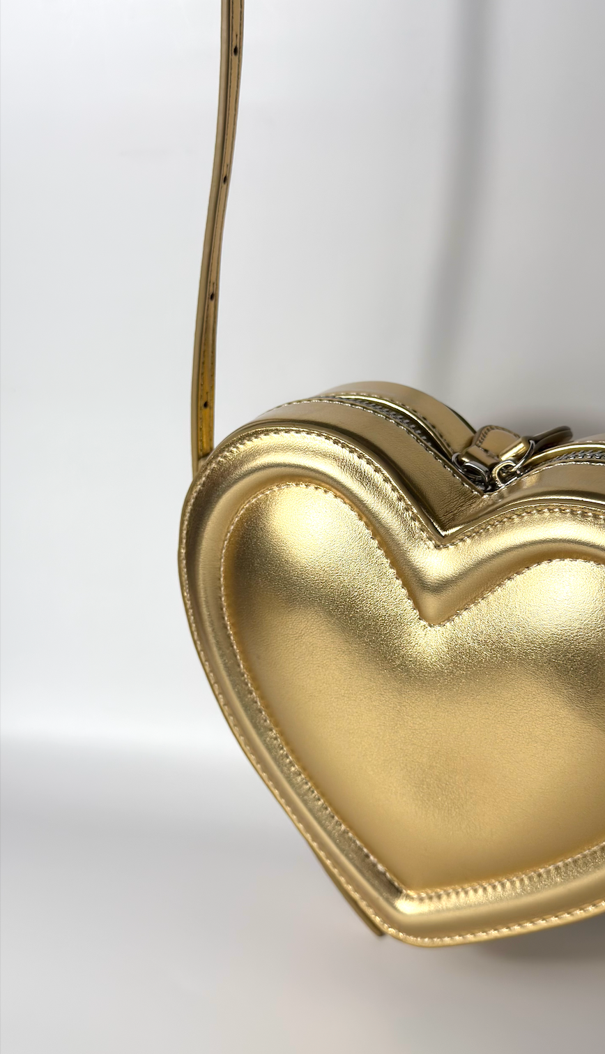 Metallic Gold heart