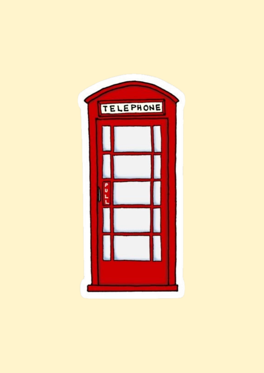 K6 telephone red