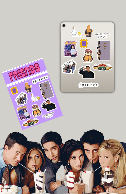 FRIENDS Sticker Sheet