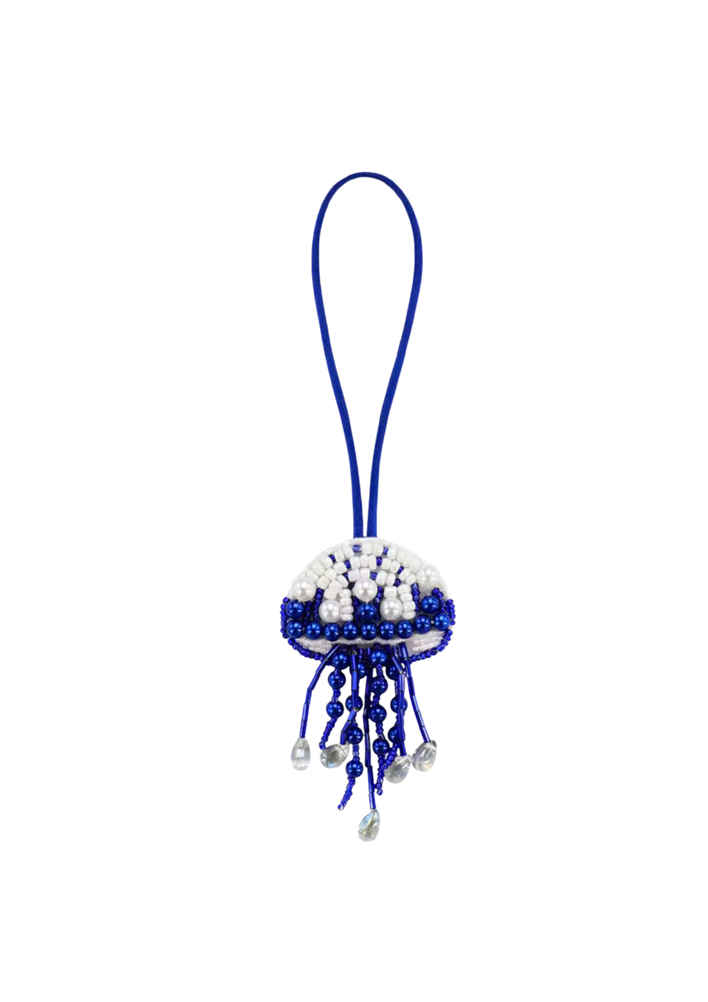 Blue jelly fish