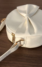 Little Ivory Round Bow