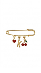 Sweet Cherry Charm Pin